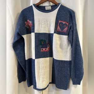 Vintage Company Collection Heart Love Sweatshirt‎ Made In USA